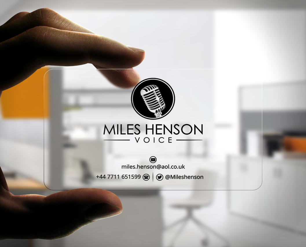 Visitenkarten-Design von Stylez Designz für MilesHenson | Design #11831222