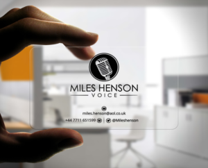 Visitenkarten-Design von Stylez Designz für MilesHenson | Design: #11831222