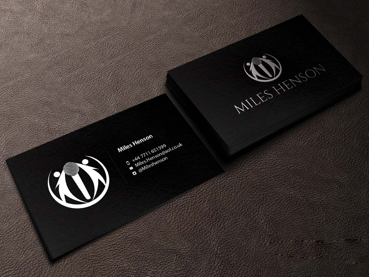 Diseño de Tarjeta de Presentación por Creations Box 2015 para MilesHenson | Diseño #11750961