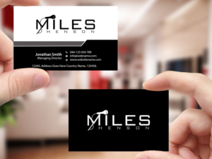 Business Card Design by Creations Box 2015 for MilesHenson | Design: #11750968