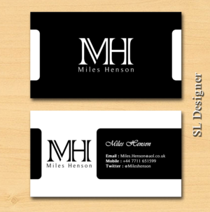 Business Card Design by SL Designer for MilesHenson | Design: #11745713