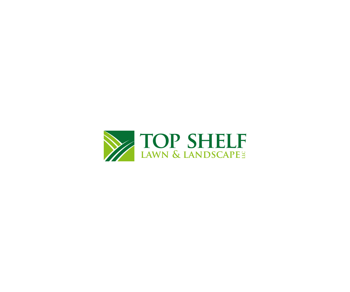 Logo Design by .Ashu. for Top shelf lawn and landscape | Design #11768232