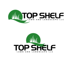 Logo Design by Juuri for Top shelf lawn and landscape | Design #11767836