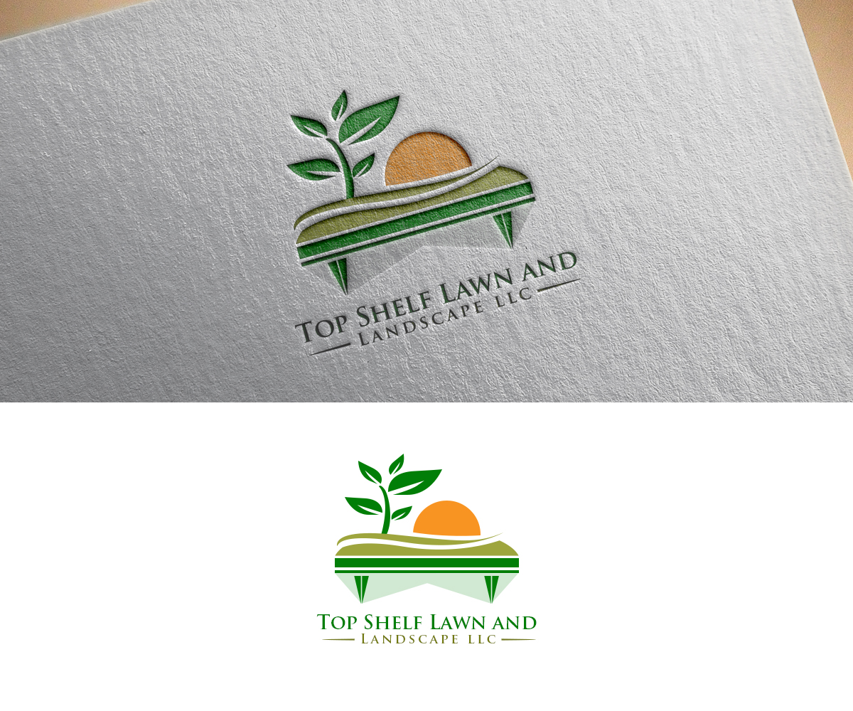 Diseño de Logo por pixelgrapix para Top shelf lawn and landscape | Diseño #11770784