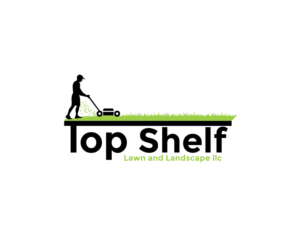 Logo Design by creativea for Top shelf lawn and landscape | Design #11776805