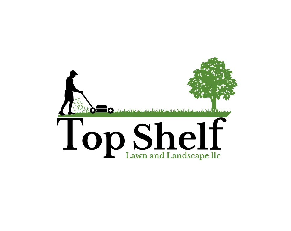 Logo Design by creativea for Top shelf lawn and landscape | Design #11776807