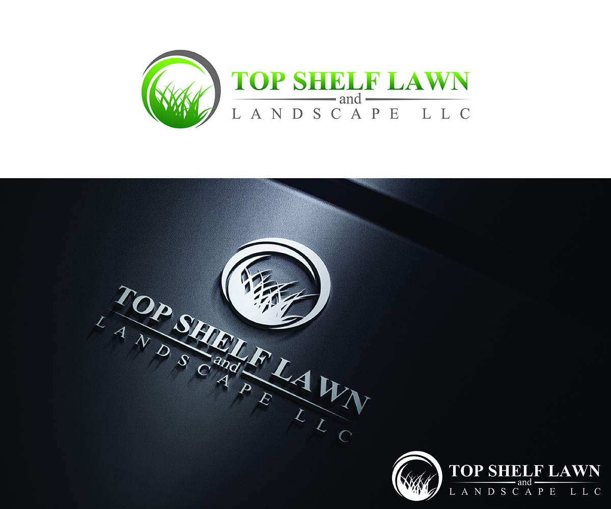 Logo-Design von eMARK für Top shelf lawn and landscape | Design: #11777334