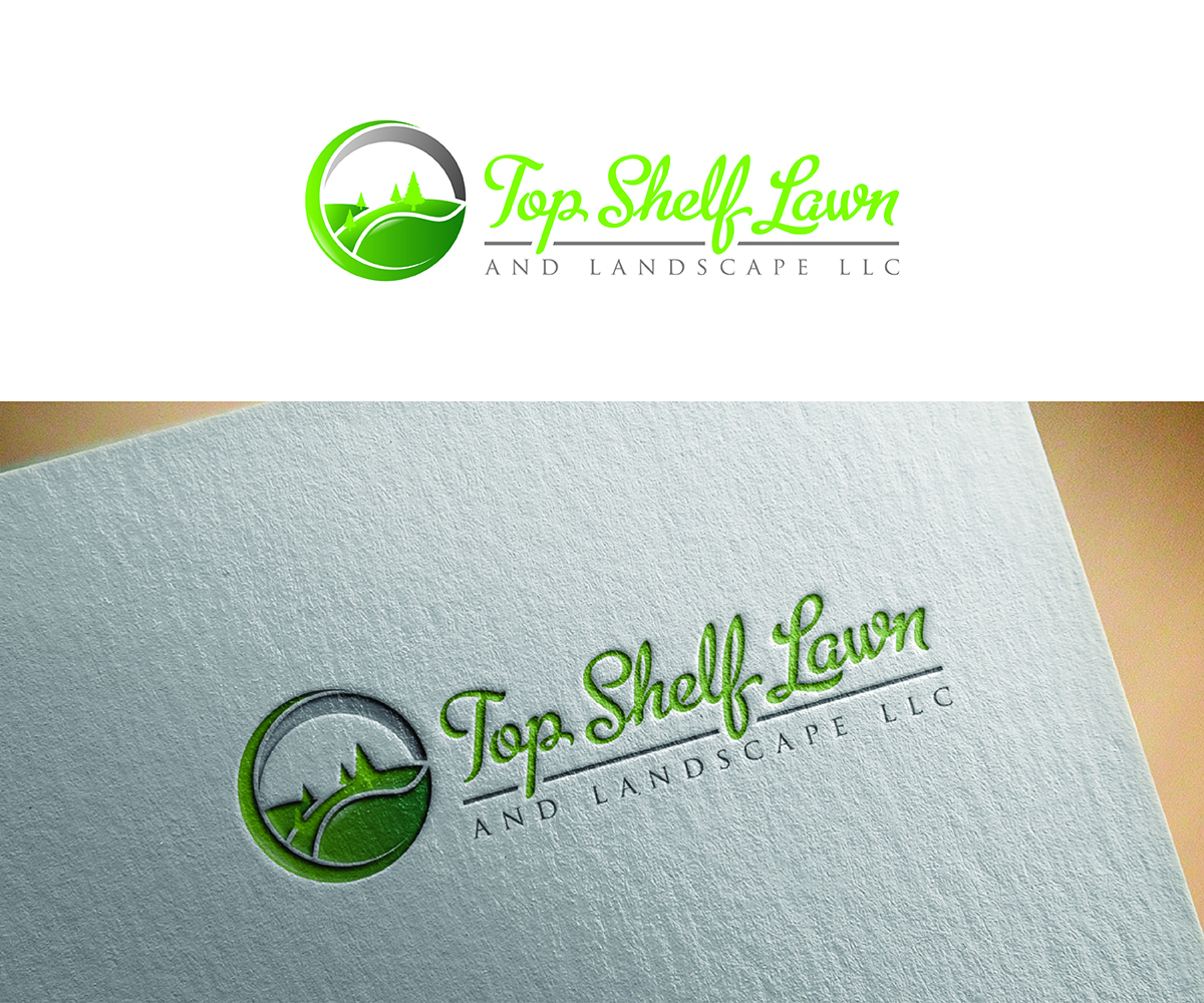 Logo Design by eMARK for Top shelf lawn and landscape | Design #11777335