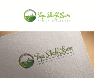 Logo-Design von eMARK für Top shelf lawn and landscape | Design: #11777335