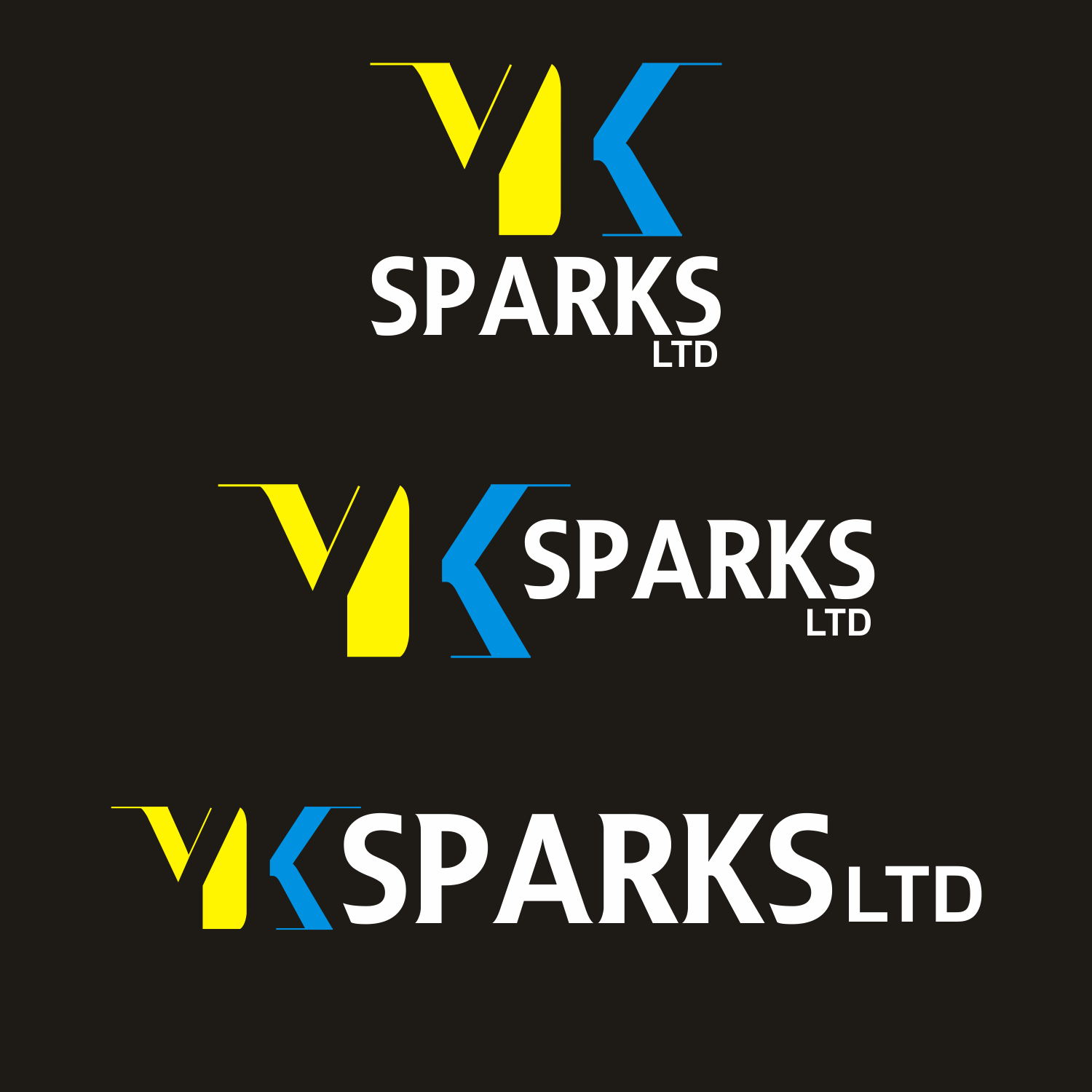 Logo Design by Moenazat73 for YK Sparks Ltd | Design #11763511