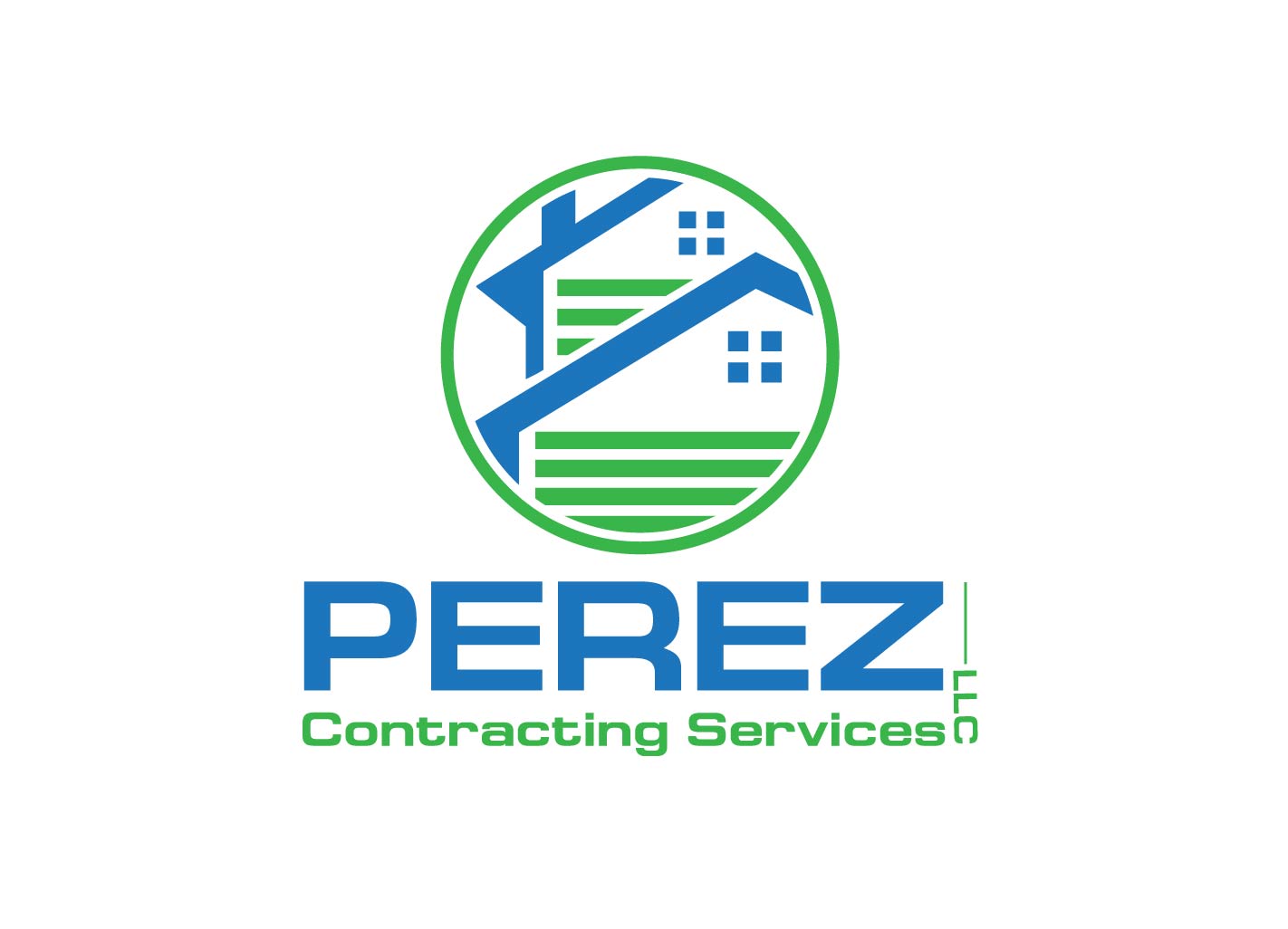 Logo Design by creative.bugs for Perez Contracting Services, LLC | Design #11747938
