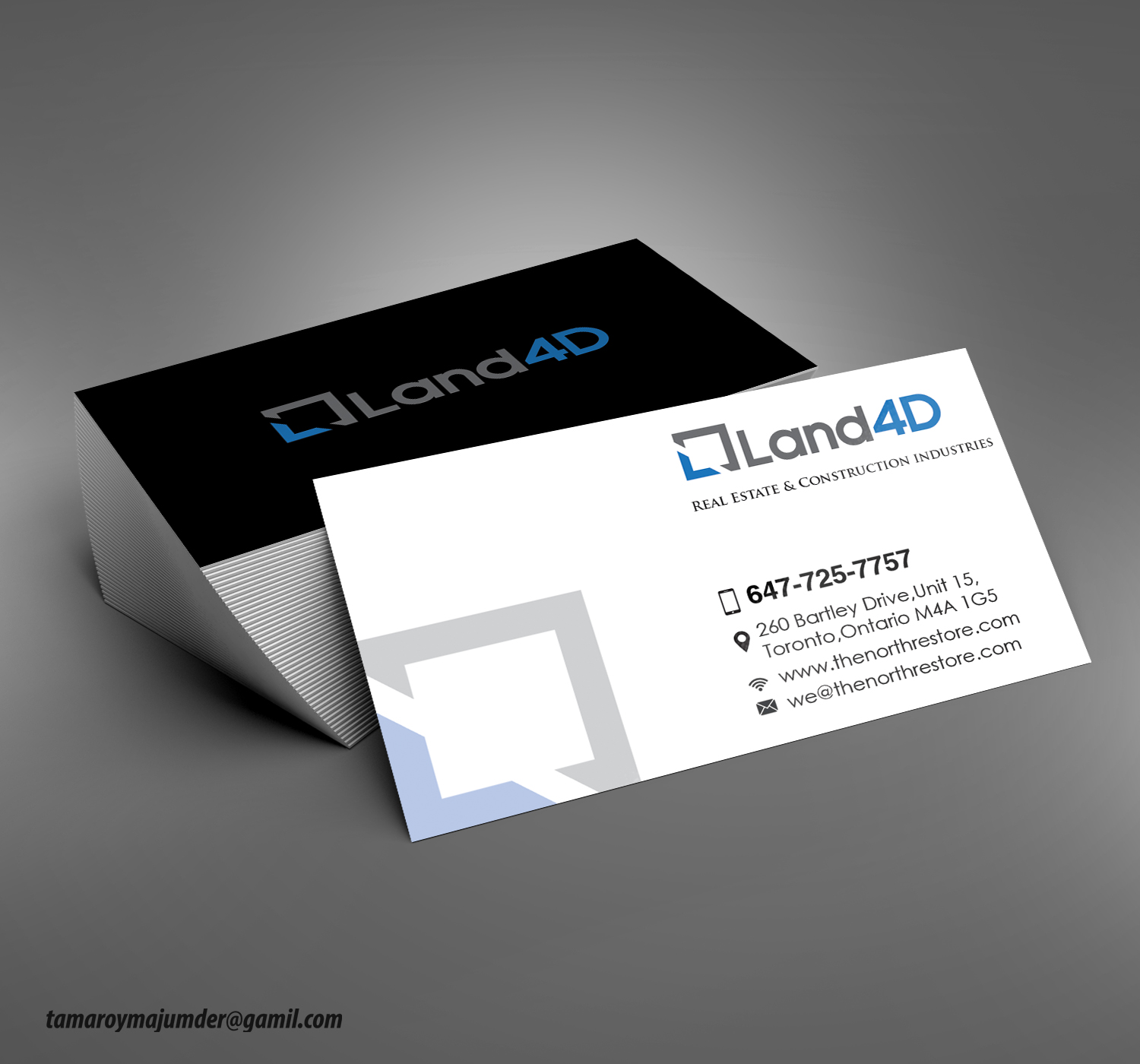 Diseño de Tarjeta de Presentación por Tama R.M para este proyecto | Diseño #12047170