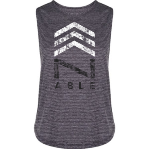 Activewear Muscle Tank design using existing logo