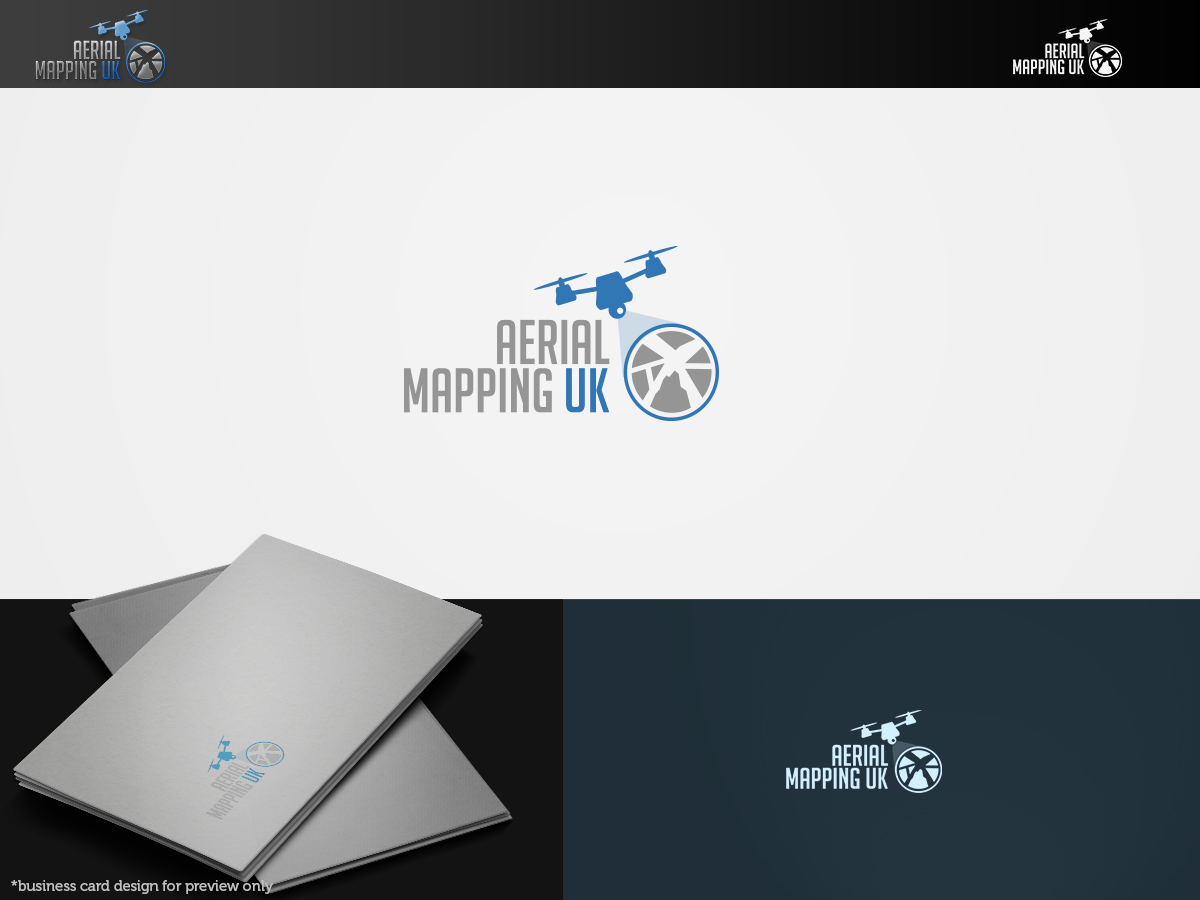 Logo Design by ArtSamurai for Aerial Mapping UK | Design #11757391