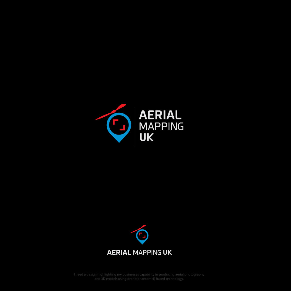 Logo Design by Logoziner for Aerial Mapping UK | Design #11869232