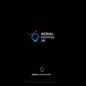 AERIAL MAPPING UK | Logo-Design von Logoziner