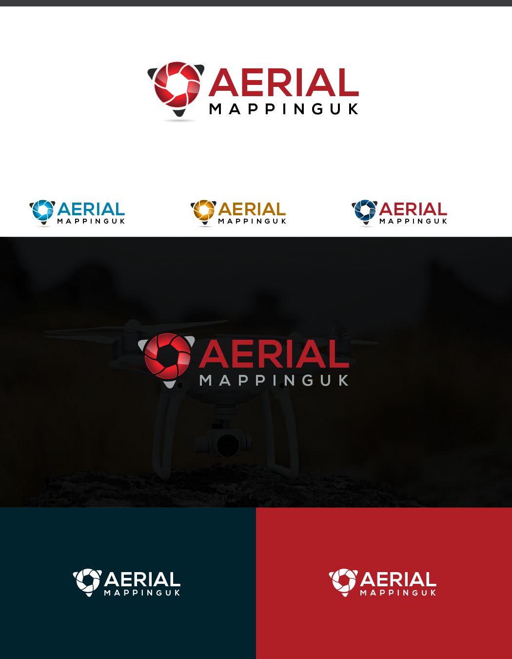 Logo Design by Coneagles for Aerial Mapping UK | Design #11822655