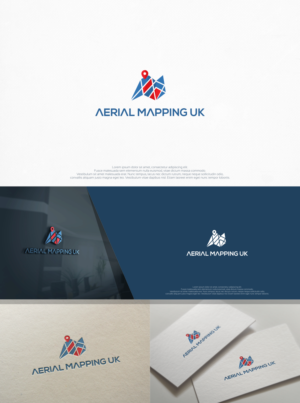 Logo Design by jenggot_merah_ for Aerial Mapping UK | Design: #11857565