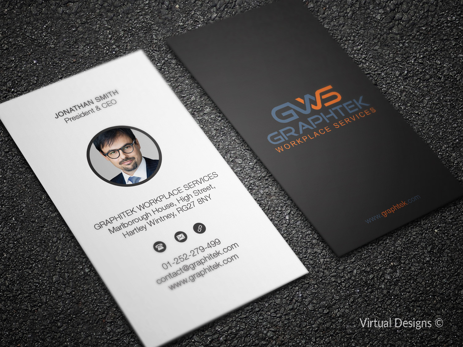 Diseño de Tarjeta de Presentación por SyncFuse™ Solutions para este proyecto | Diseño #11751308