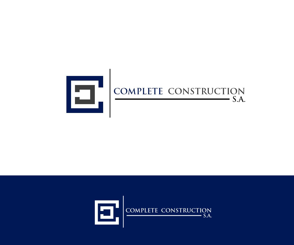 Logo Design by pixelgrapix for Complete Construction S.A | Design #11769662