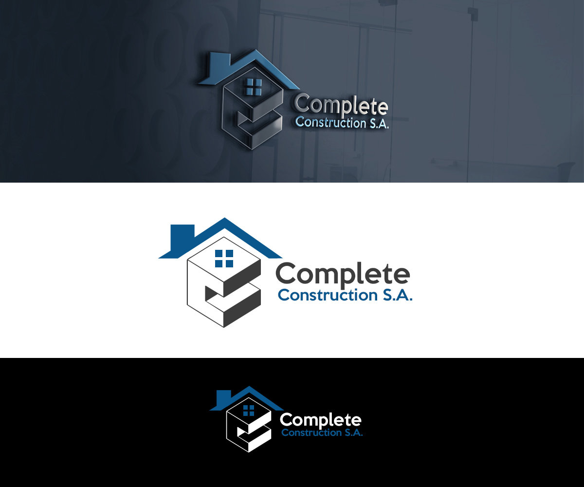 Logo Design by pixelgrapix for Complete Construction S.A | Design #11770944