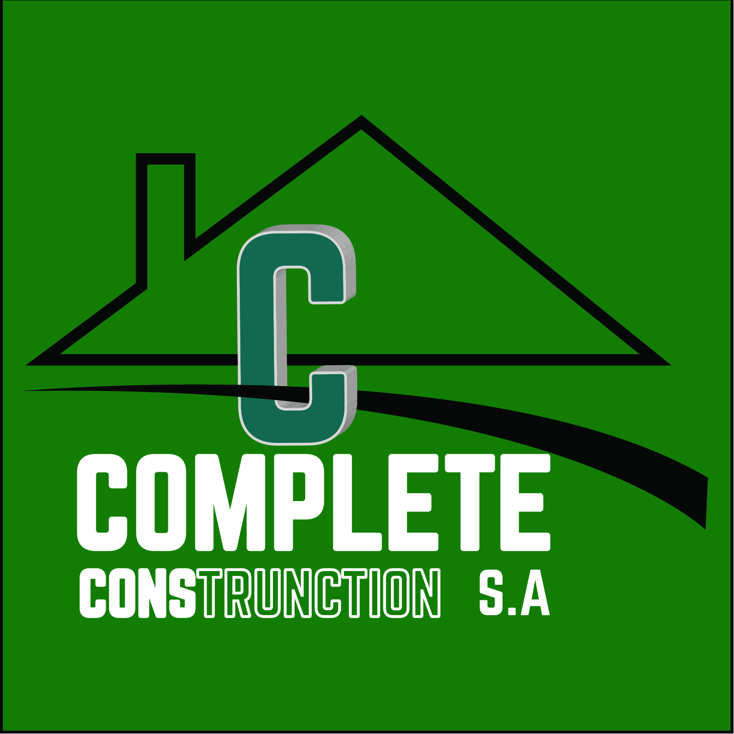 Logo Design by aambarishadhikari for Complete Construction S.A | Design #11780061