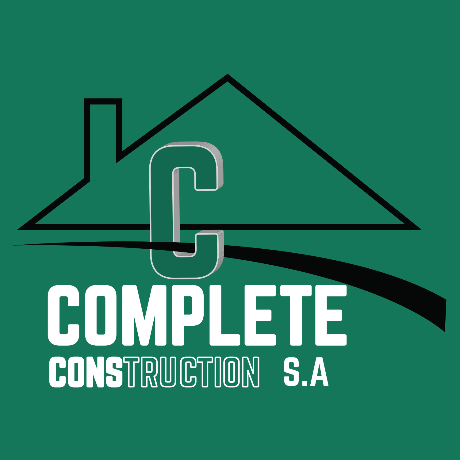 Logo Design by aambarishadhikari for Complete Construction S.A | Design #11780222