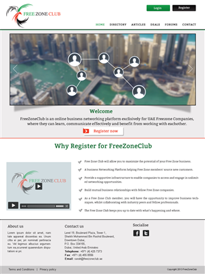 Web Design par Hetal  pour ce projet | Design #2366964