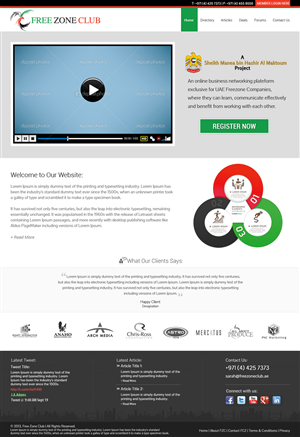 Web Design par Zainab Enterprises pour ce projet | Design #2387972