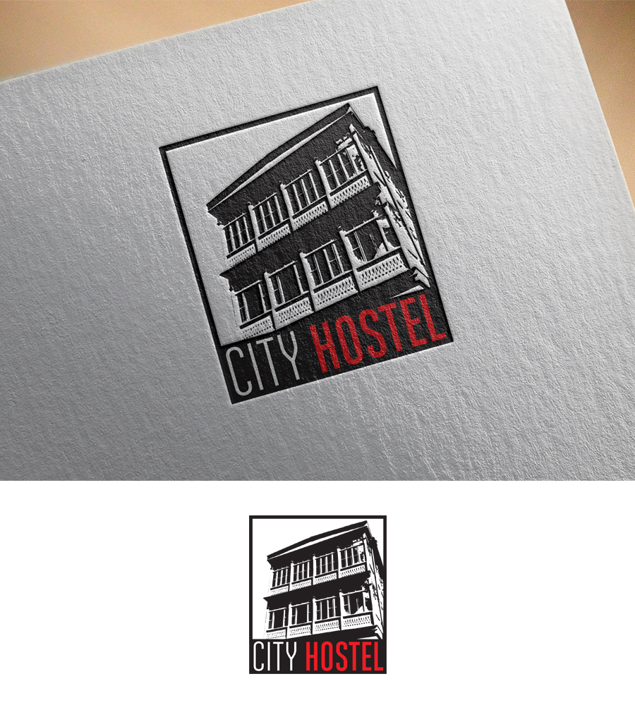 Logo Design by Anooshaa Kachhia for City hostel  | Design #11779898