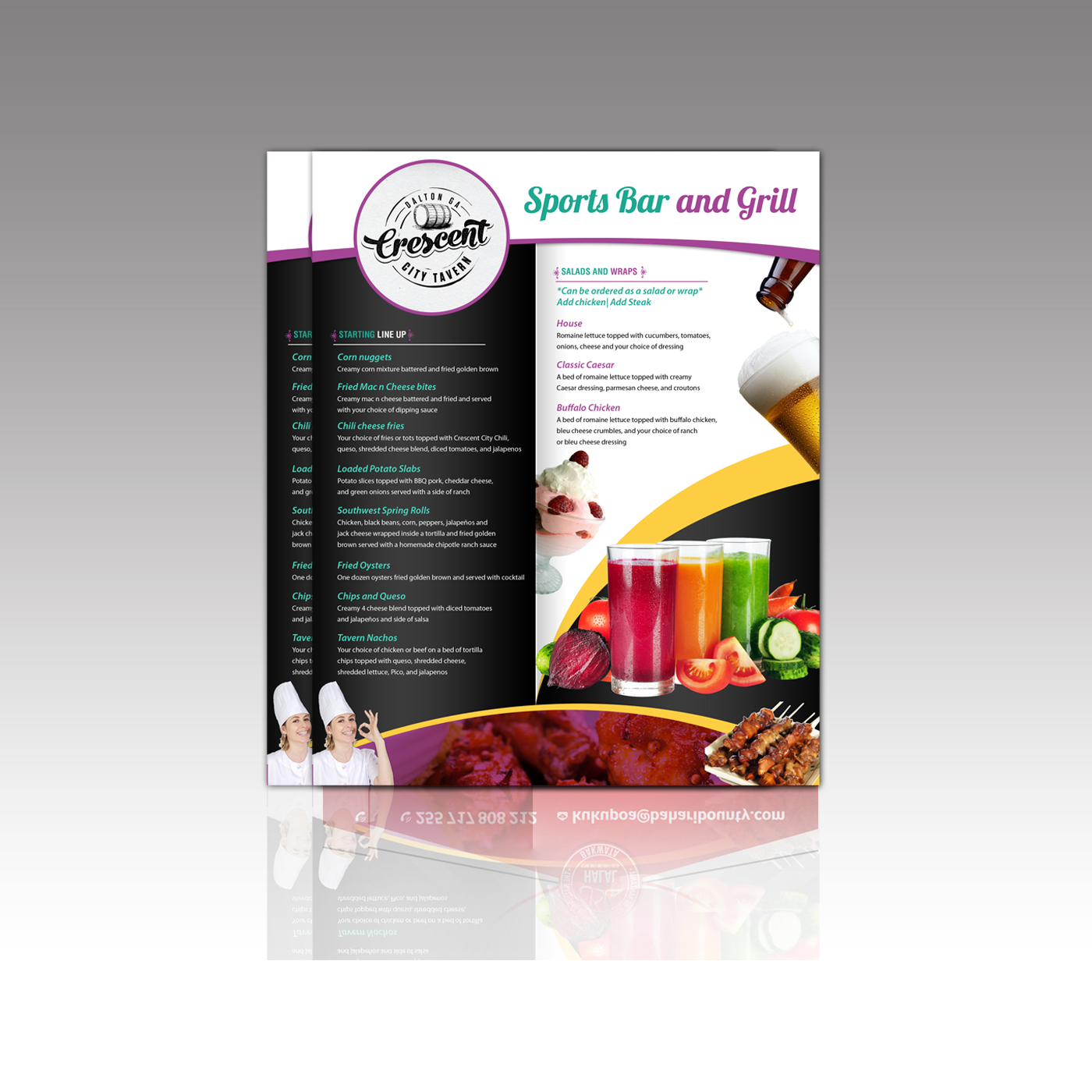 Design de Menu par debdesign pour ce projet | Design #11861597