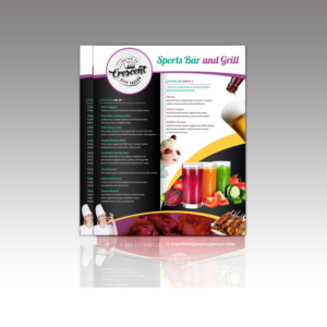 Design de Menu par debdesign pour ce projet | Design : #11861597