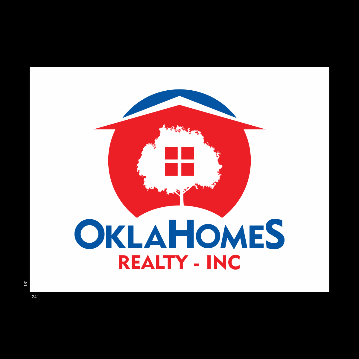 Logo Design by moisesf for OklaHomes Realty, Inc. | Design #11830784