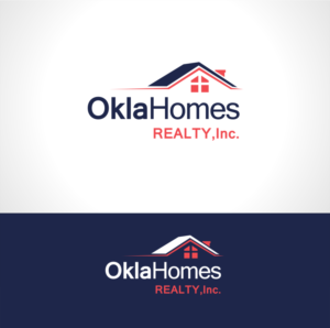 Logo Design by *mary for OklaHomes Realty, Inc. | Design: #11750852