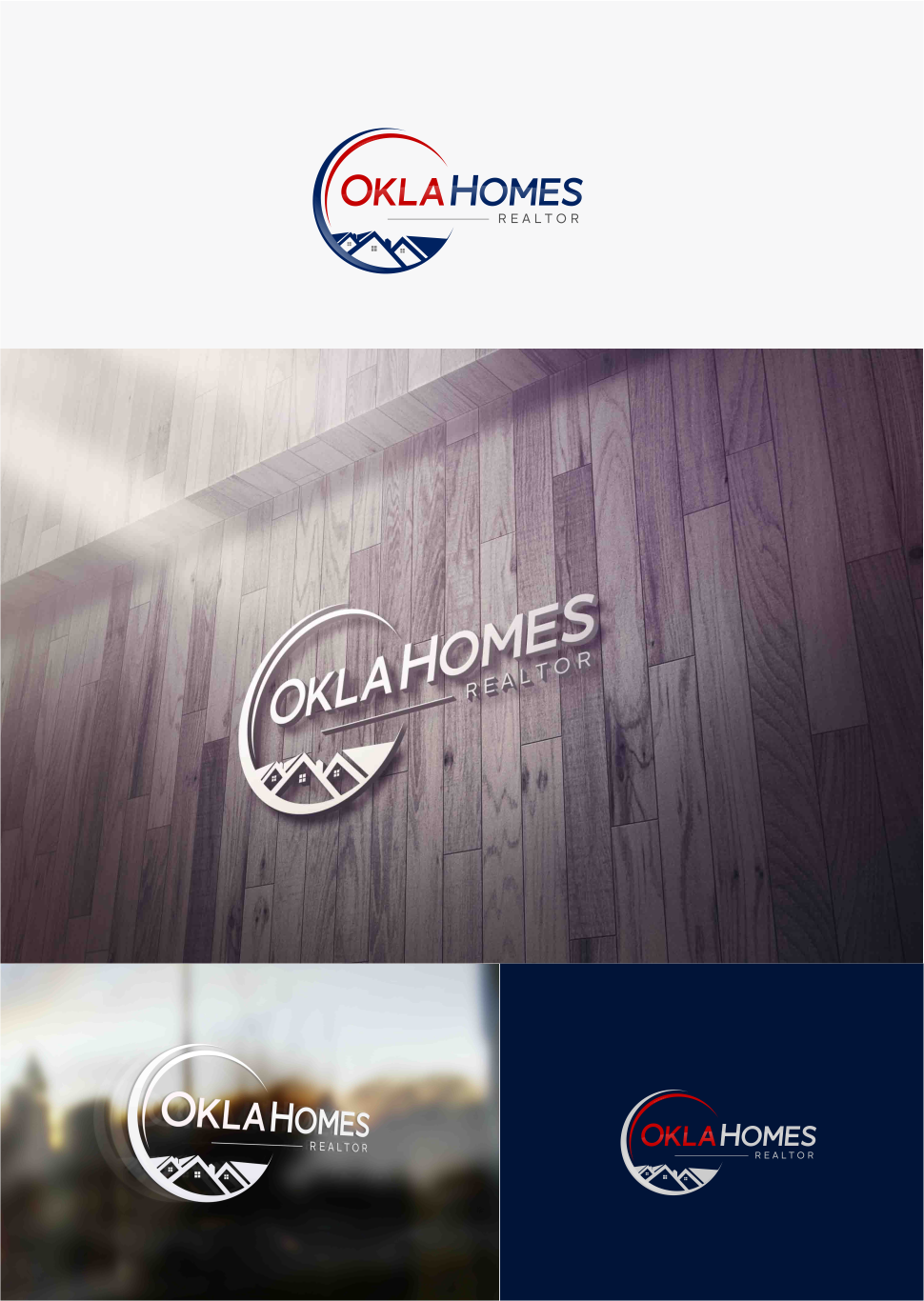 Logo-Design von artswolf für OklaHomes Realty, Inc. | Design #11826033