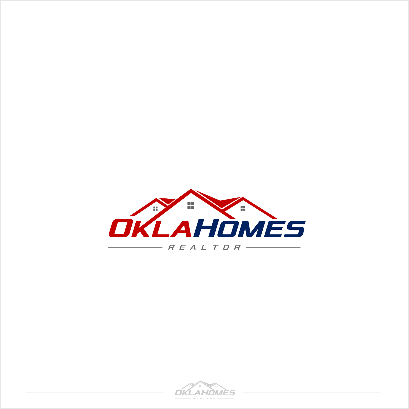 Logo-Design von artswolf für OklaHomes Realty, Inc. | Design #11826089