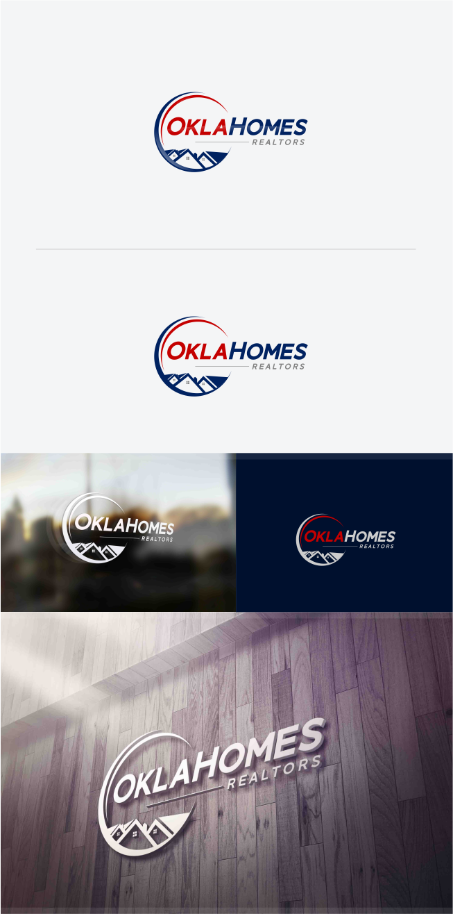Logo Design by artswolf for OklaHomes Realty, Inc. | Design: #11840974