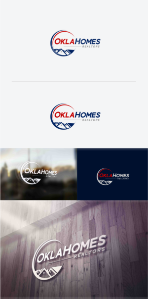 Logo Design by artswolf for OklaHomes Realty, Inc. | Design: #11840974
