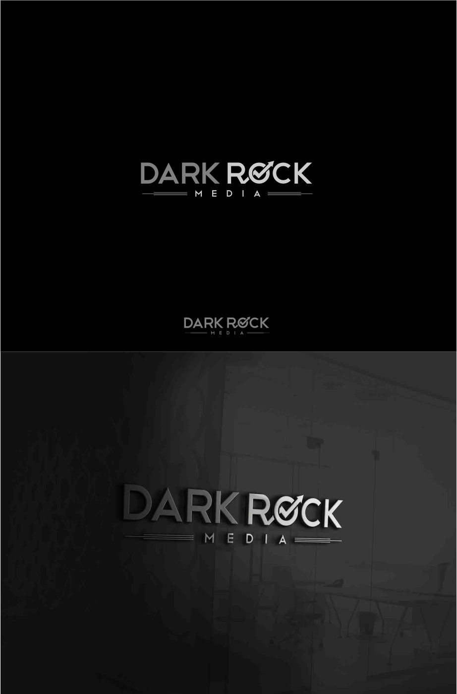 Logo Design by artswolf for Dark Rock Media | Design #11832509