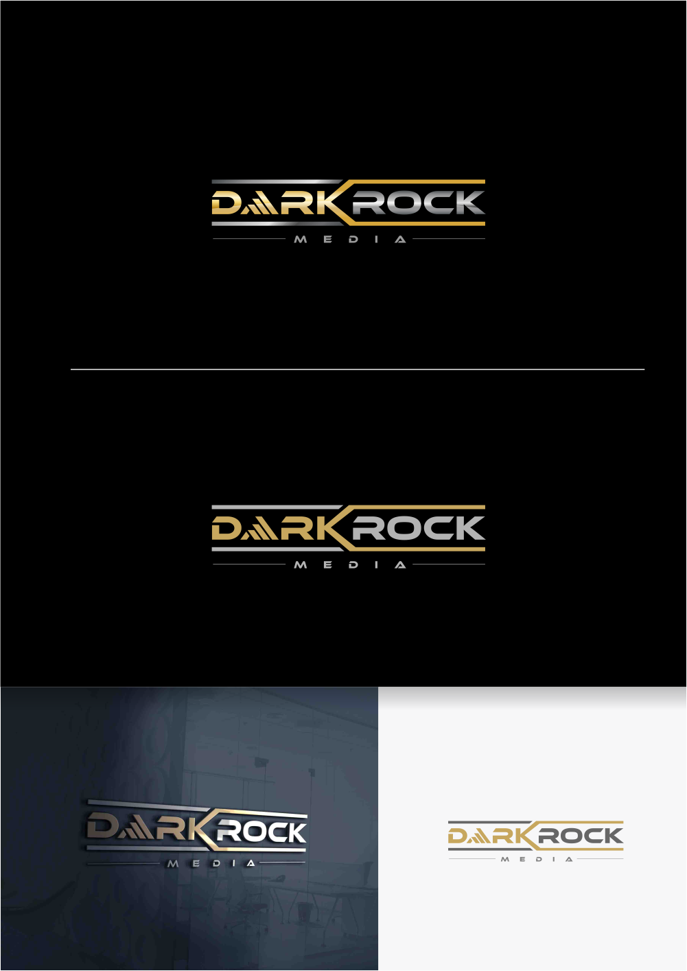 Logo Design by artswolf for Dark Rock Media | Design #11838477