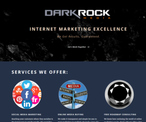 Logo Design by carina_designs for Dark Rock Media | Design #11819429