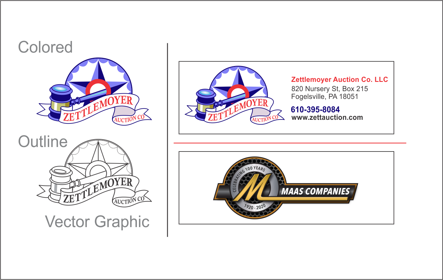 Logo Design by SEOanalyst for Zettlemoyer Auction Co., LLC | Design: #11751064