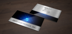 Business Card Design by ejcx for Atlas Electronics, Inc  | Design: #11760697