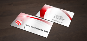 Business Card Design by ejcx for Atlas Electronics, Inc  | Design: #11760699