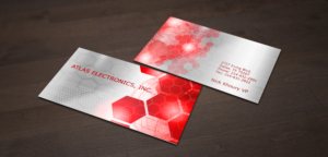 Atlas Electronics, Inc. Business card | Diseño de Tarjeta de Presentación por ejcx