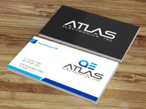 Business Card Design by Creations Box 2015 for Atlas Electronics, Inc  | Design: #11772646