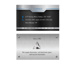 Business Card Design by langtu