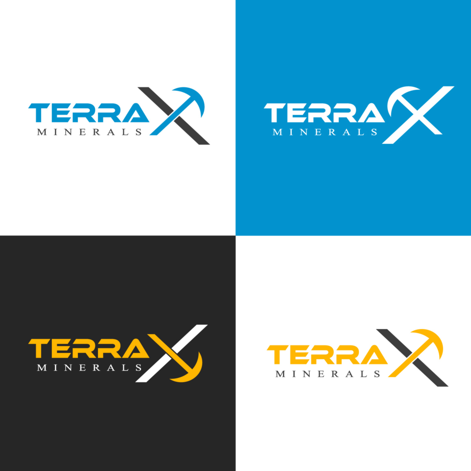 Logo Design by ouaker for TerraX Minerals | Design #11794667