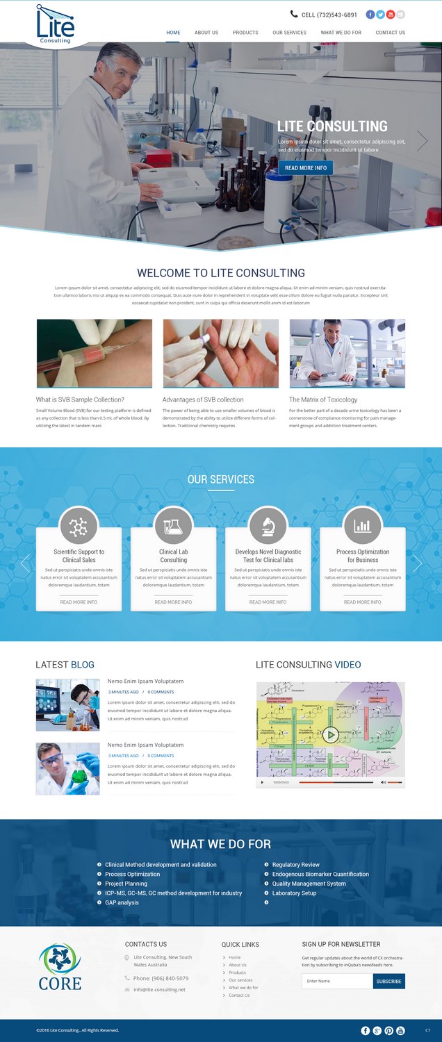 Web Design by pb for this project | Design #11757856