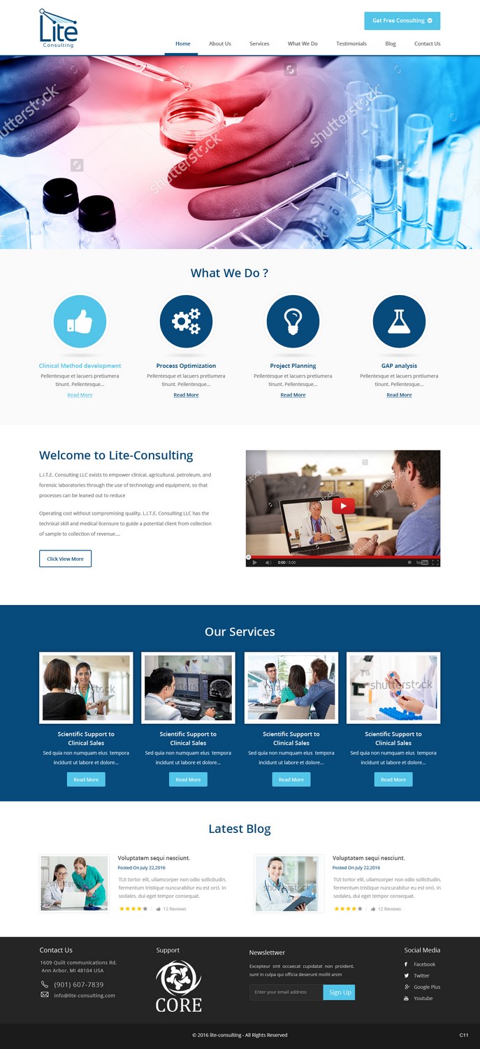 Web Design by pb for this project | Design #11757857